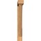 Ekena Millwork Traditional Block Smooth Bracket w/ Offset Brace, Western Red Cedar, 5 1/2"W x 42"D x 42"H BKT0604X42X42TRA05SWR - alternate 4